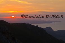 Coucher de soleil Col de Teghime